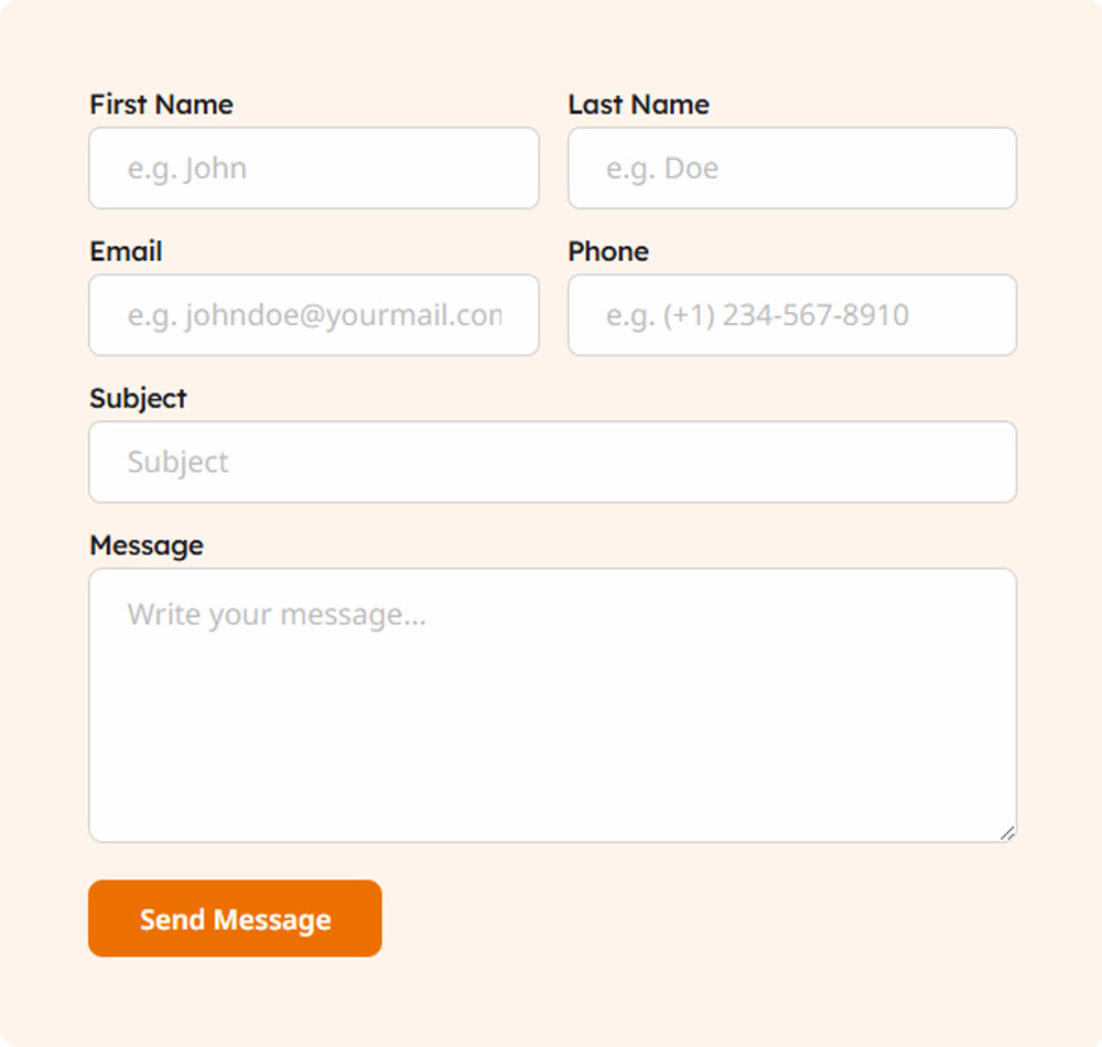 Contact Form