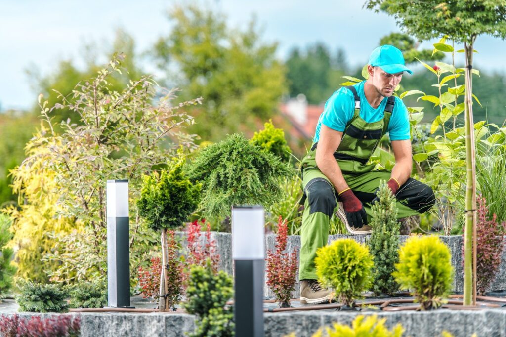 Tired Garden Landscaper