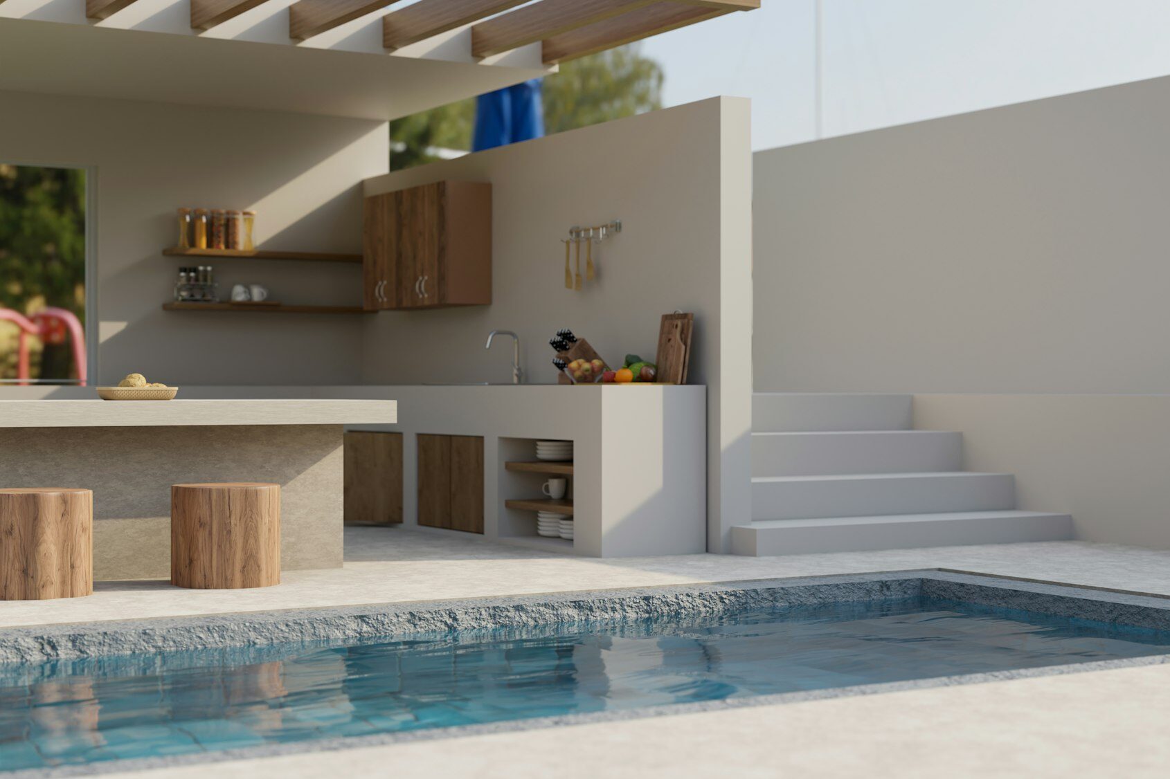 Before & After: Elevating Your Outdoor Experience with a Luxury Kitchen and Dining Setup